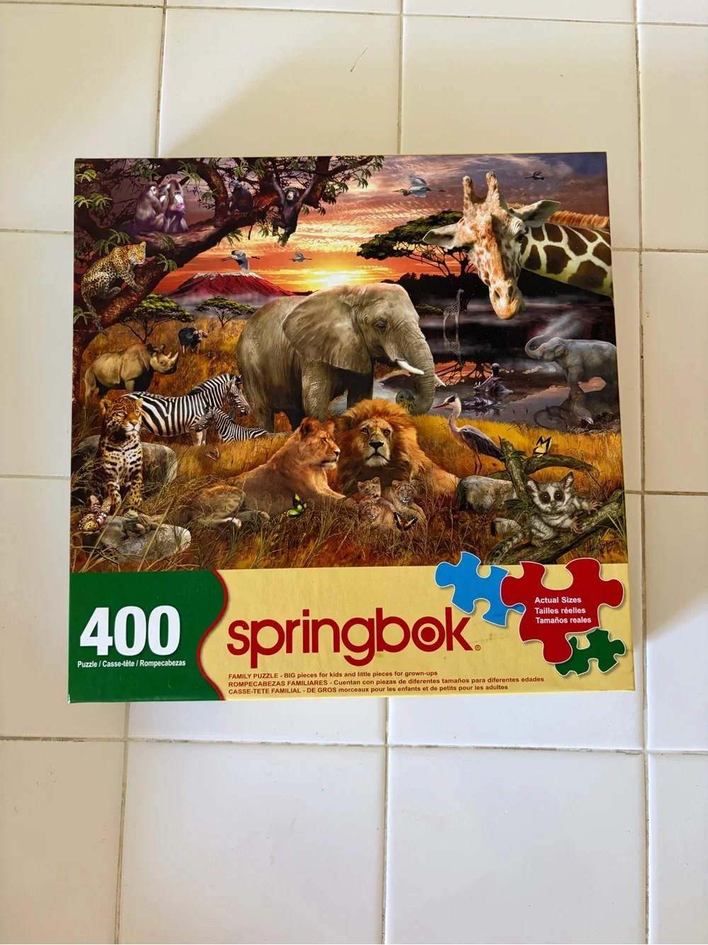 Puzzle Bundle – 2 Complete Puzzles (400pc Family + 500pc Art)